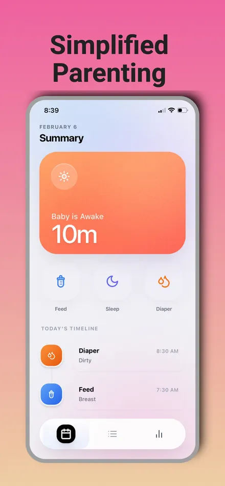 BabyLog screenshot 1