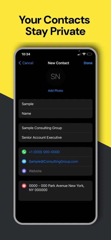 BizCard screenshot 3