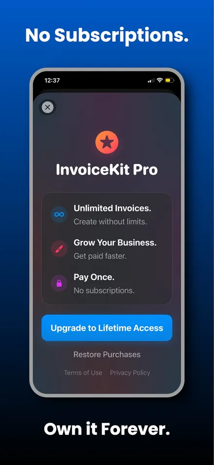 InvoiceKit screenshot 3